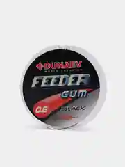 Резина для фидерной оснастки Dunaev Feeder Gum Black, рыболовная