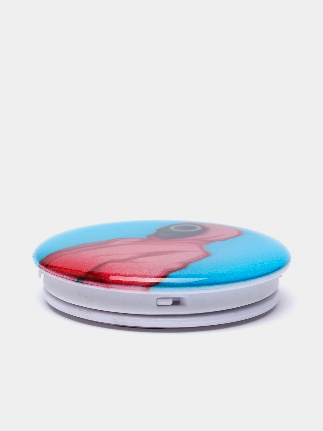 Синий меланж попсокет для смартфона "Игра в кальмара"