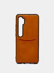 Коричневый чехол из эко кожи с карманом Xiaomi Redmi K20 Mi 9T 9se CC9 A3 Lite 9 Lite CC9 Pro Note 10