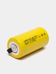 Аккумулятор Ni-Cd SC 1800mah 1.2V, пластиковая оболочка с лепестками (факт. 1900-2000mah)