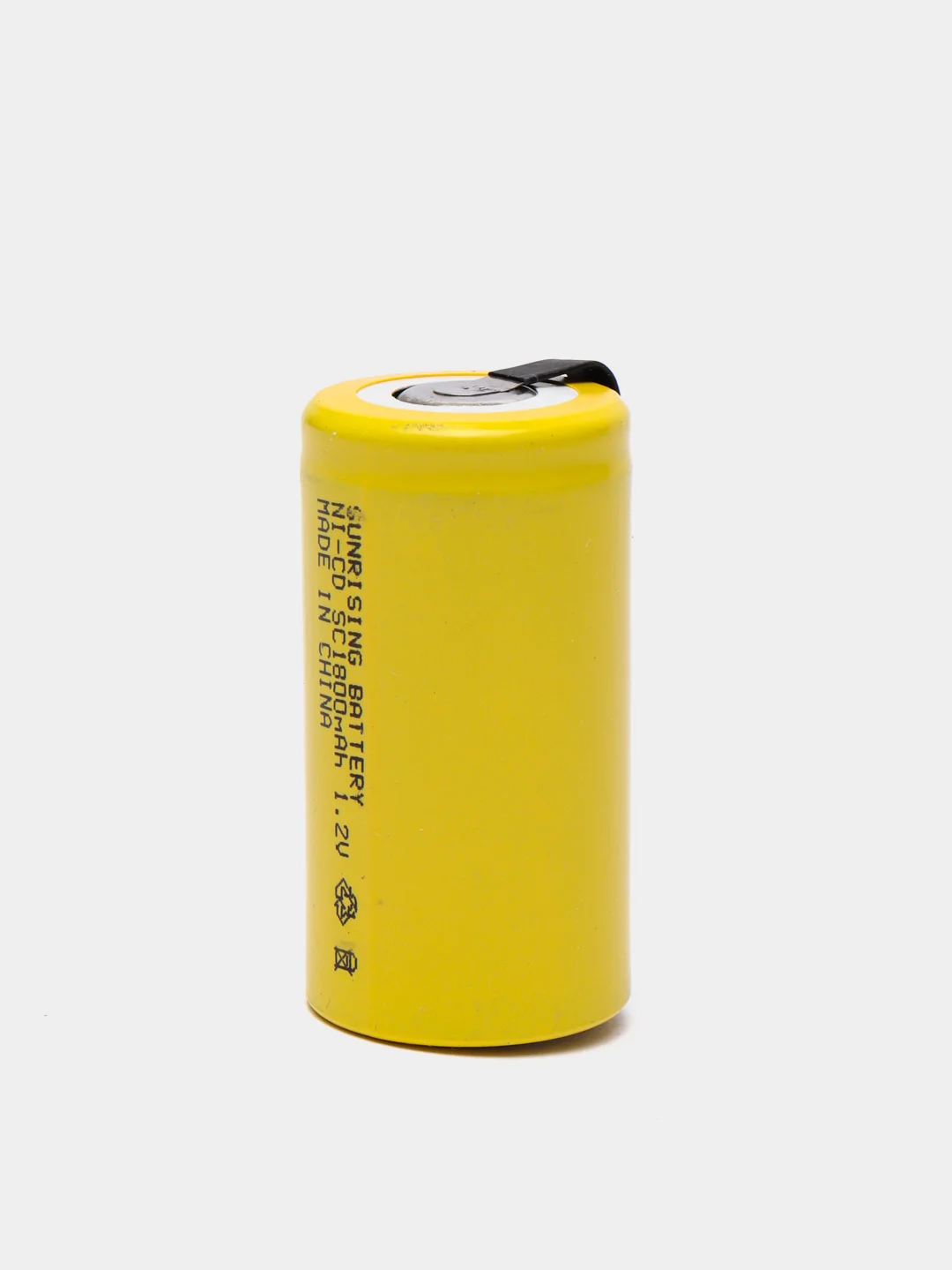 Аккумулятор Ni-Cd SC 1800mah 1.2V, пластиковая оболочка с лепестками (факт. 1900-2000mah)