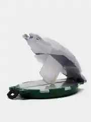 Зеленый коробочка рыболовная для мормышек, крючков, мелочей, 12 отделений, коробка мормышница