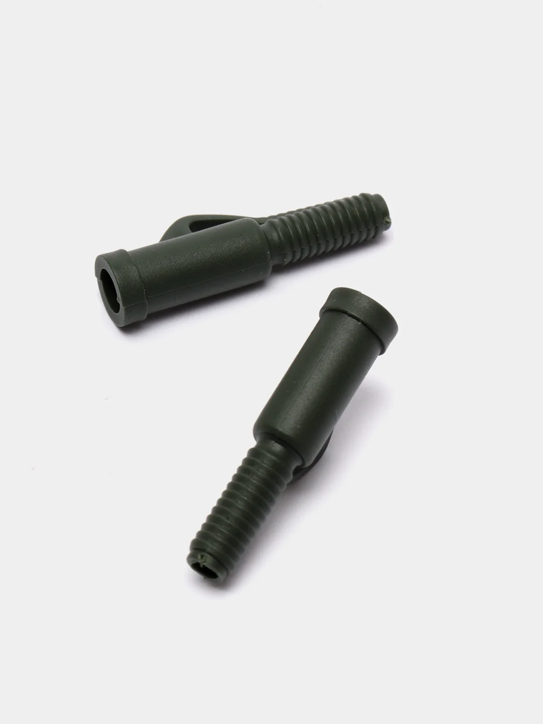 Зеленый клипса безопасная для груза Lead Clip Clay, 10 штук, карпфишинг