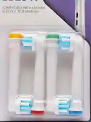 Фиолетовый сменные насадки для электрических зубных щеток