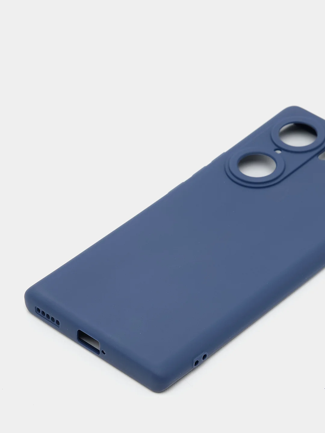 Темно-синий чехол для Honor 60, силиконовый