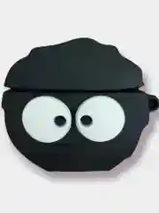 Белый чехол для беспроводных наушников на AirPods 4 mini TWS Pro 4 "Мультяшка"
