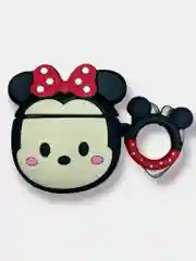 Белый чехол для беспроводных наушников на AirPods 4 mini TWS Pro 4 "Мультяшка"