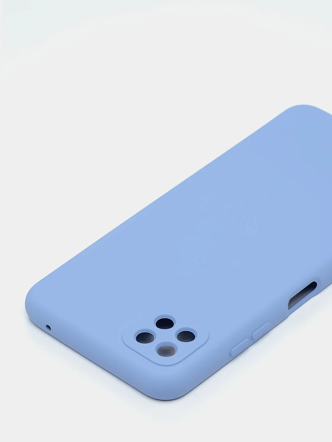 Голубой чехол для Samsung Galaxy A22s, силиконовый