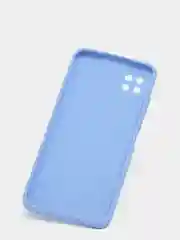 Голубой чехол для Samsung Galaxy A22s,  силиконовый