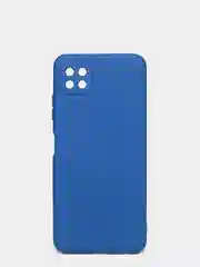 Темно-синий чехол для Samsung Galaxy A22s,  силиконовый