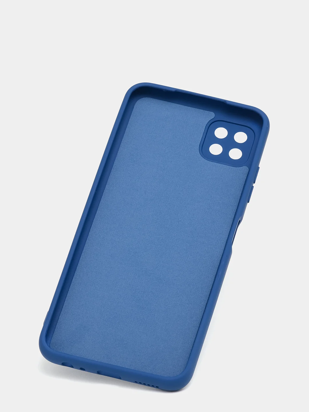 Темно-синий чехол для Samsung Galaxy A22s, силиконовый