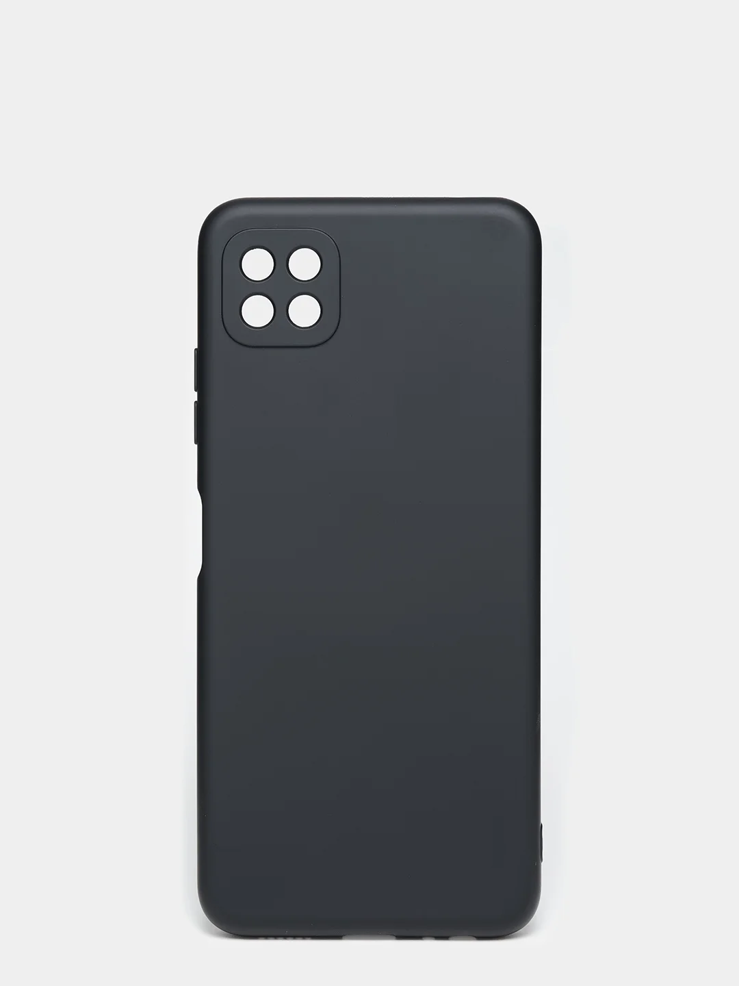 Черный чехол для Samsung Galaxy A22s, силиконовый