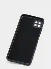 Черный чехол для Samsung Galaxy A22s,  силиконовый