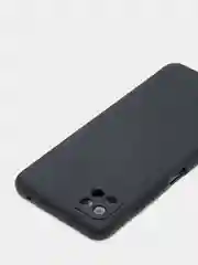 Черный чехол для Samsung Galaxy A22s,  силиконовый