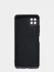 Черный чехол для Samsung Galaxy A22s,  силиконовый