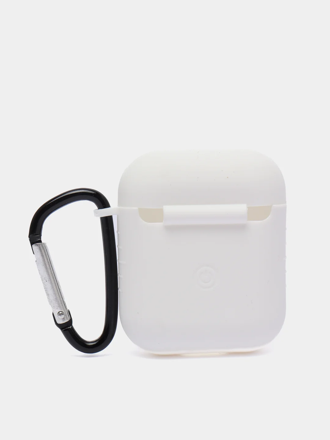 Белый силиконовый чехол для беспроводных наушников AirPods 1, AirPods 2