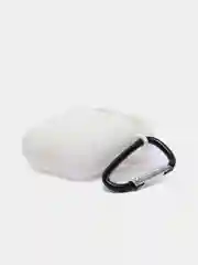 Белый силиконовый чехол для беспроводных наушников AirPods 1, AirPods 2