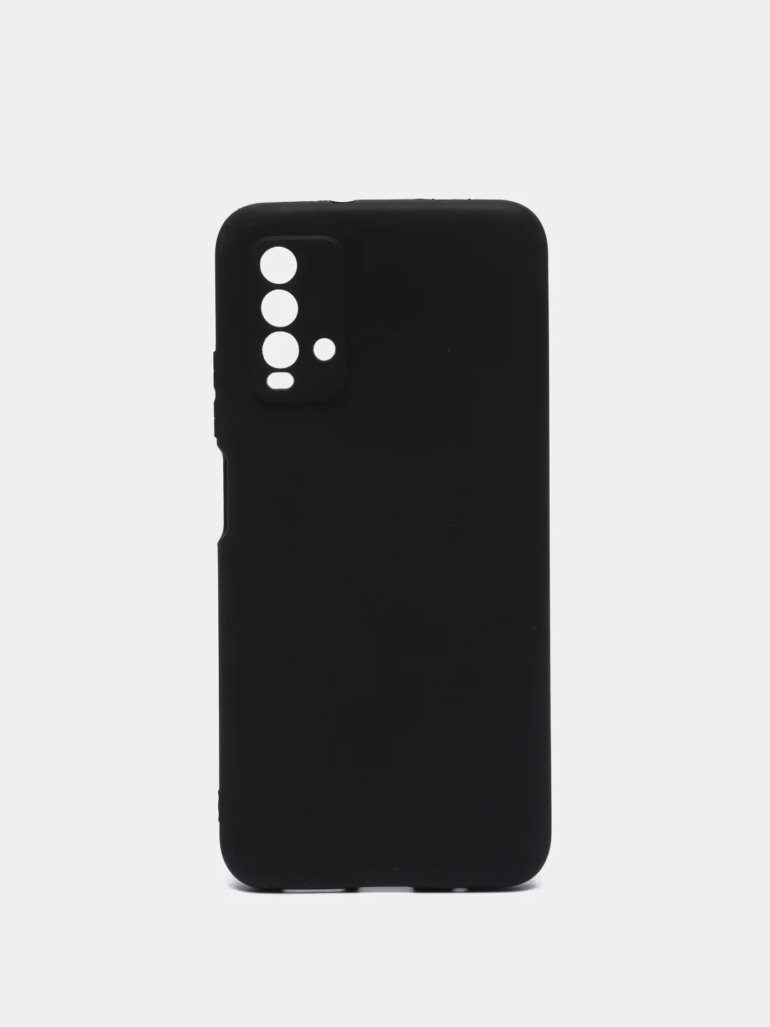 Черный xiaomi Redmi 9T Чехол силиконовый матовый Soft Touch