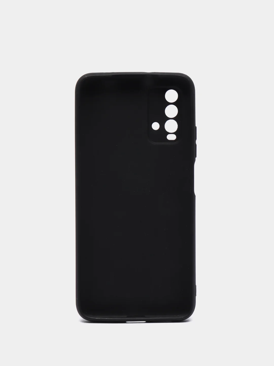 Черный xiaomi Redmi 9T Чехол силиконовый матовый Soft Touch