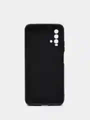 Черный xiaomi Redmi 9T Чехол силиконовый матовый Soft Touch