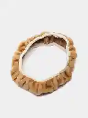 Бежевый меховая оплетка руля (зимний чехол на руль)