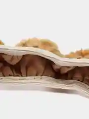 Бежевый меховая оплетка руля (зимний чехол на руль)