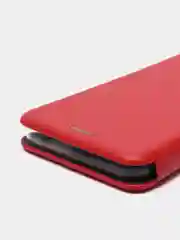 Красный чехол-книжка для Realme C15 / C12 / C25 / C25S