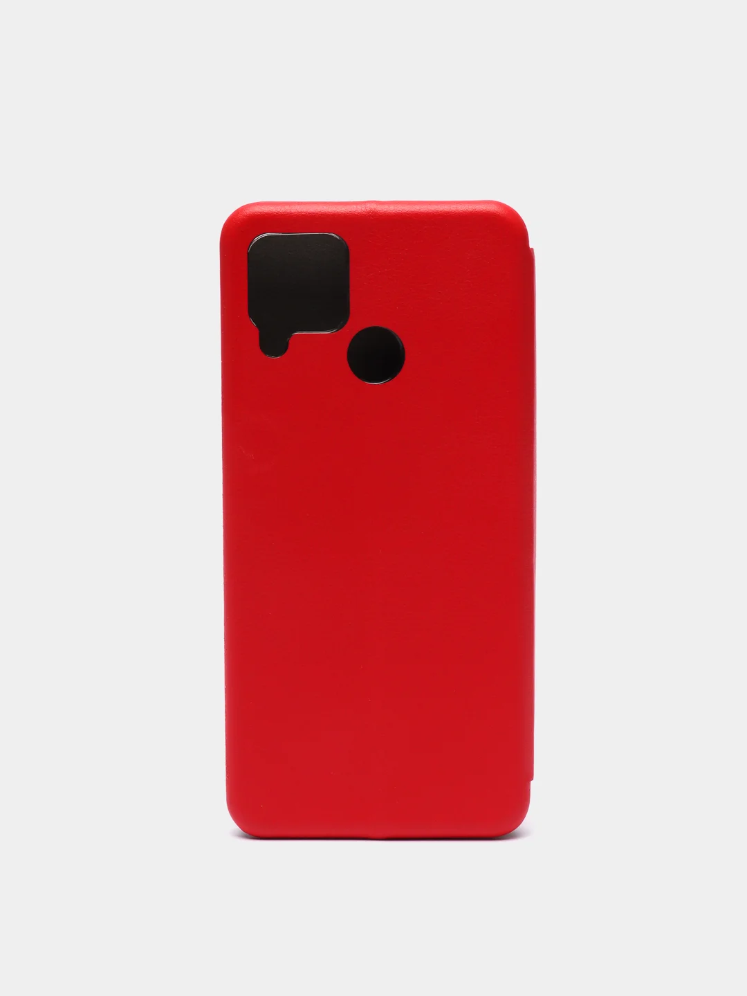 Красный чехол-книжка для Realme C15 / C12 / C25 / C25S