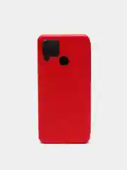 Красный чехол-книжка для Realme C15 / C12 / C25 / C25S