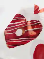 Алый пакет подарочный