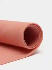 Пастельно-коралловый замша искуственная двустороняя, 2 мм