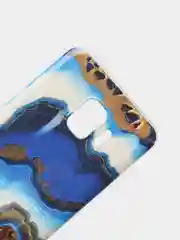 Золотой чехол Samsung Galaxy J2 Core, Самсунг Галакси Джи2 Кор силиконовый с мраморным рисунком