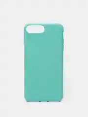 Бирюзовый чехол для iPhone "ECO" биоразлагаемый, 6/6s 7/8 Plus 11 XS max XR 12 Pro mini 13 Pro Max