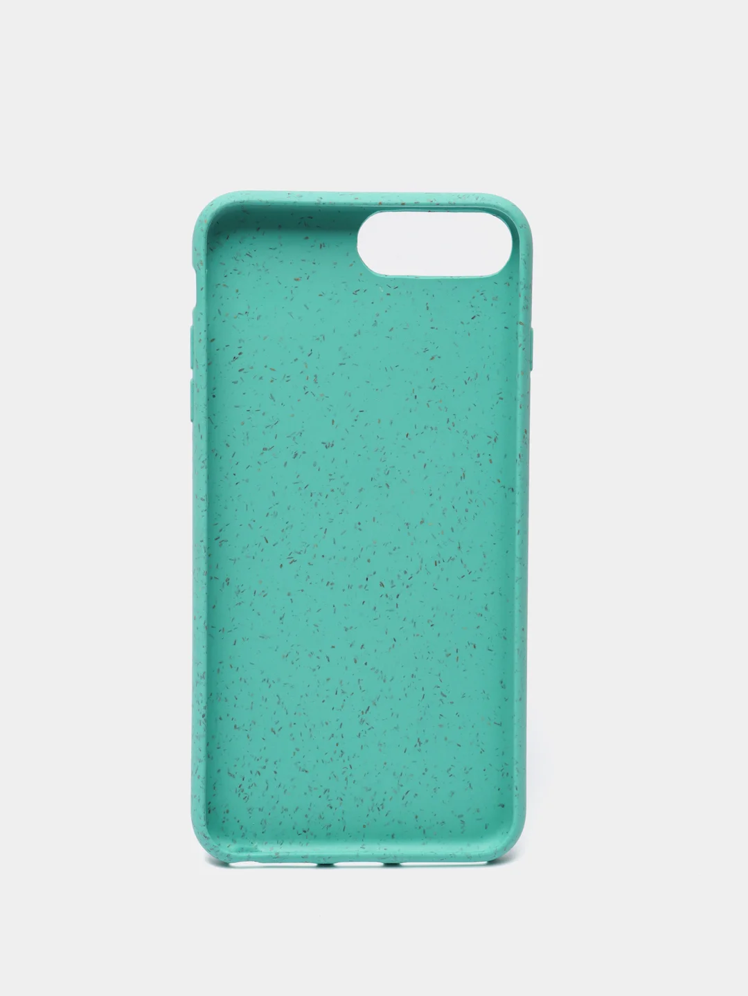 Бирюзовый чехол для iPhone "ECO" биоразлагаемый, 6/6s 7/8 Plus 11 XS max XR 12 Pro mini 13 Pro Max