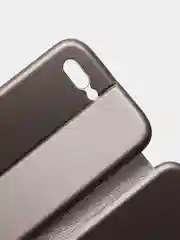 Серый чехол-книжка Huawei Honor 10, Хуавей Хонор 10