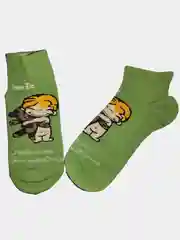Лесной зеленый носки женские, короткие
