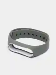 Зелёный хаки силиконовый ремешок на Xiaomi Mi Band 2