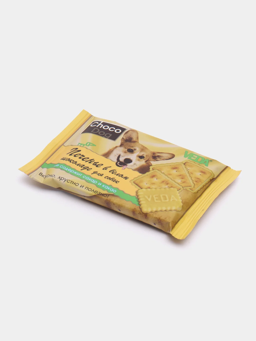 Лакомство для собак CHOCO DOG, печенье в белом шоколаде, 30 г