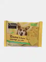 Лакомство для собак CHOCO DOG, печенье в белом шоколаде, 30 г