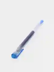Синий гелевая ручка