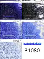 Бисер чешский Preciosa 10/0, круглый, 10 г, цвета 10000-40000