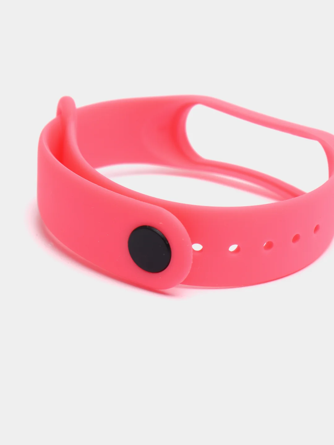 Розовый силиконовый ремешок для фитнес-браслетов Xiaomi Mi Band 3/4