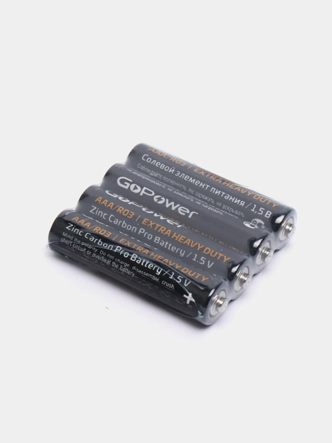 Батарейки АА, ААА GoPower, мизинчиковые ААА R03, пальчиковые АА R6