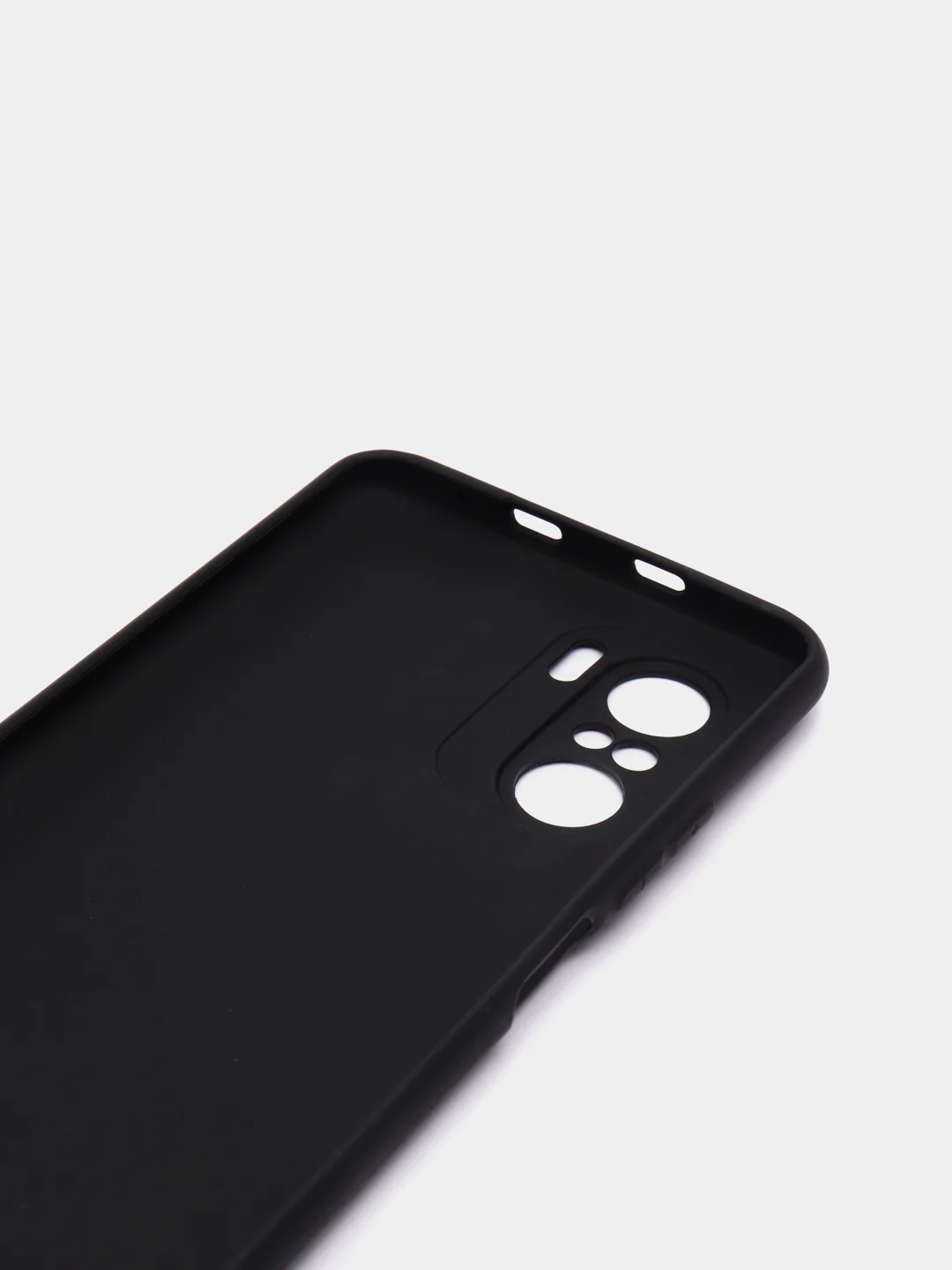 Черный чехол Xiaomi Redmi K40 Pro / K40 Pro Plus / K40, К40 Про Плюс, силиконовый цветной матовый