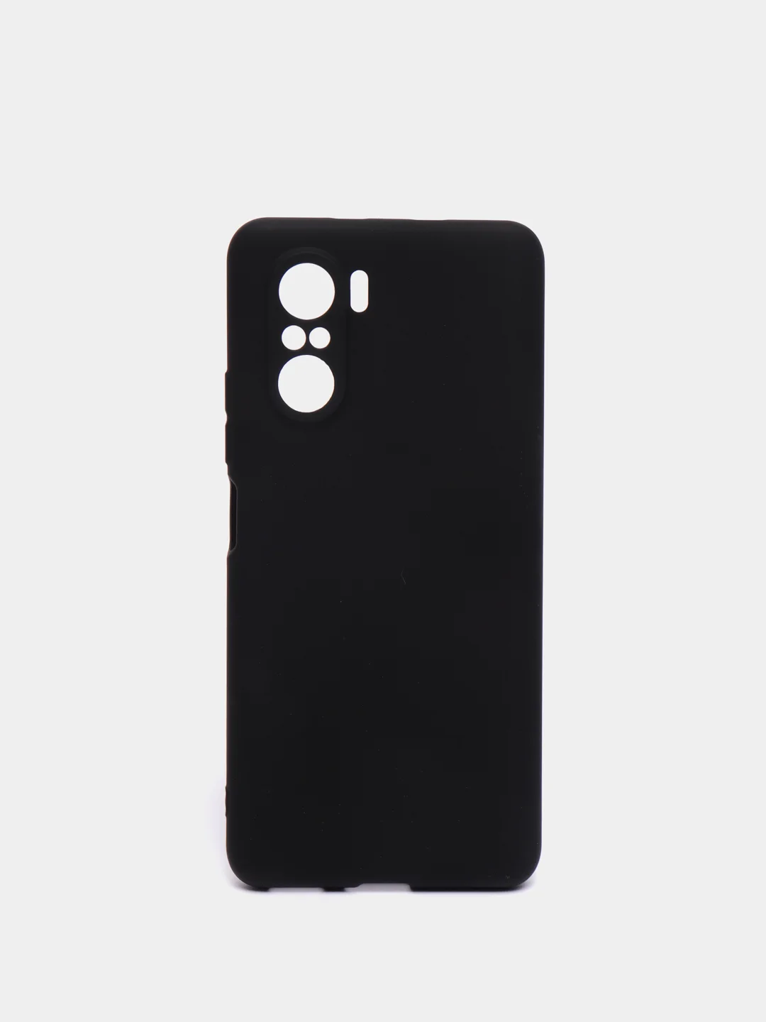 Черный чехол Xiaomi Redmi K40 Pro / K40 Pro Plus / K40, К40 Про Плюс, силиконовый цветной матовый