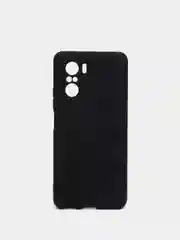 Черный чехол Xiaomi Redmi K40 Pro / K40 Pro Plus / K40, К40 Про Плюс, силиконовый цветной матовый