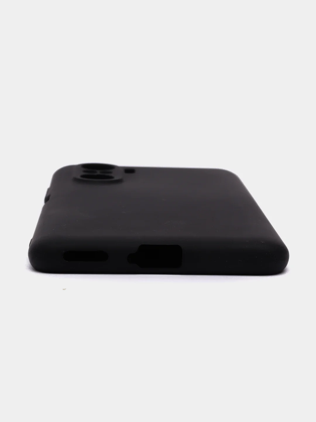 Черный чехол Xiaomi Redmi K40 Pro / K40 Pro Plus / K40, К40 Про Плюс, силиконовый цветной матовый