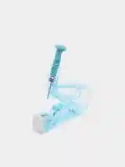 Белый пистолет для пирсинга/прокола ушей, носа / Одноразовый / Стерильный / С серьгой