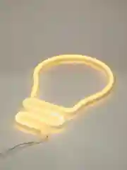 Бежевый меланж неоновый светильник-ночник светодиодный LED