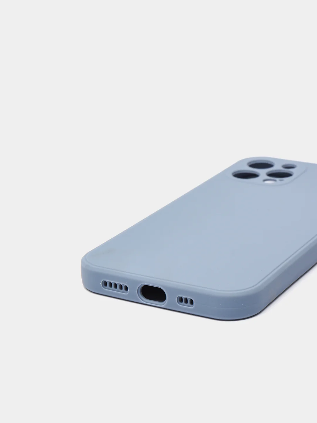 Голубой чехол для iPhone 7,8,7plus,8plus,X,XS,XR,XS MAX,11PROMAX,12MINI,12PROMAX силиконовый